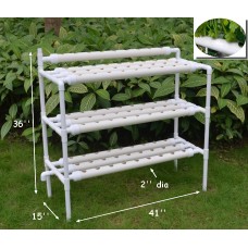 Intbuying Hydroponic Site Grow Kit 90 Garden Plant System #141095   